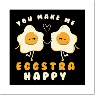 You Make Me Eggstra Happy by Tobe Fonseca Posters and Art